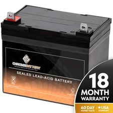 Chrome Battery 12V 35AH Group U1 Deep Cycle Sealed Battery