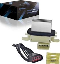 HVAC Control Module Blower Motor Resistor Compatible with 2009-2017 Ford