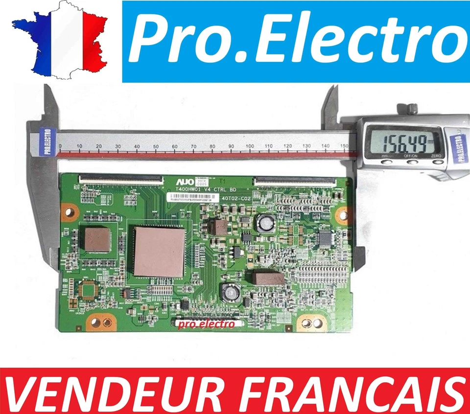 T-CON TCON TV SAMSUNG LE40A566p AUO T400HW01 V4 CTRL BD 40T02-C02 fx-5540T02C03  - Immagine 2 di 4