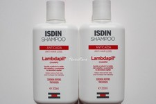 2x Isdin Lambdapil Anti-Hair Loss Shampoo Hair Growth Stimulator 200ml