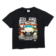 1998 South Park Cartman 3:16 Wrestling Tee - Size L