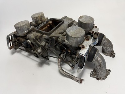 1980 Honda GL1100 Goldwing Interstate Carburetor Carb Intake Complete