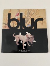 BLUR-POPSCENE 7 VINYL SINGLE RECORD 1992!