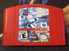 Jeremy McGrath Supercross 2000 (Nintendo 64 N64, 2000) Authentic Tested