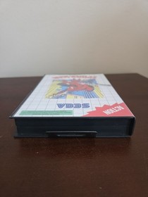 Spider Man US North American Version Sega Master System RARE CIB TESTED Working 