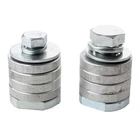 Angle Grinder to Grooving Machine Adapter, M10+M14 Thread Quick Change Adapt