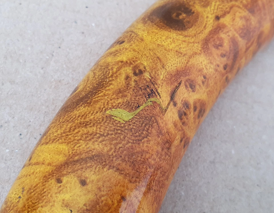 Empuñadura de dirección Lexus LS400 1996-2000 cubiertas de grano de madera OEM usada: se adapta a Celsior Foto 4 de 4