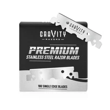 Premium Single Edge Razor Blades - Swedish Steel Razor Blades by GRAVITY RAZORS