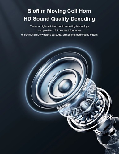 Beatfade S20 Pro Touch Screen ANC Wireless Earphones TWS Noise Cancelling Earbud - Photo 15 sur 22