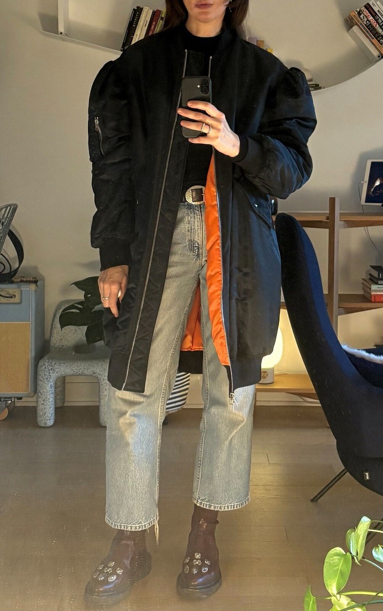 Calvin Klein 205W39NYC Raf Simons Nylon Navy Bomber Jacket Calvin Klein 205W39NYC Raf Simons Nylon Navy Bomber Jacket