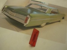 Original Tail Light Lens for Nomura Cadillac-65 Cadillac tin toy car