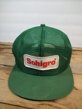 Vintage K-Brand Sohigro Patch Hat USA Seed Corn Farmer Cap Trucker