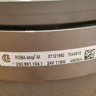 Mayr 250/891.104.1 ROBA-stop-M Safety Brake, Holding Brake, 24V 