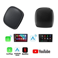 Multimedia AI TV BOX Wireless CarPlay Android Auto Adapter w/ YouTube & Netflix
