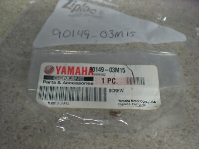 NOS OEM Yamaha Screw 1998-2005 XLT1200 XL800 GP800 XR1800 90149-03M15