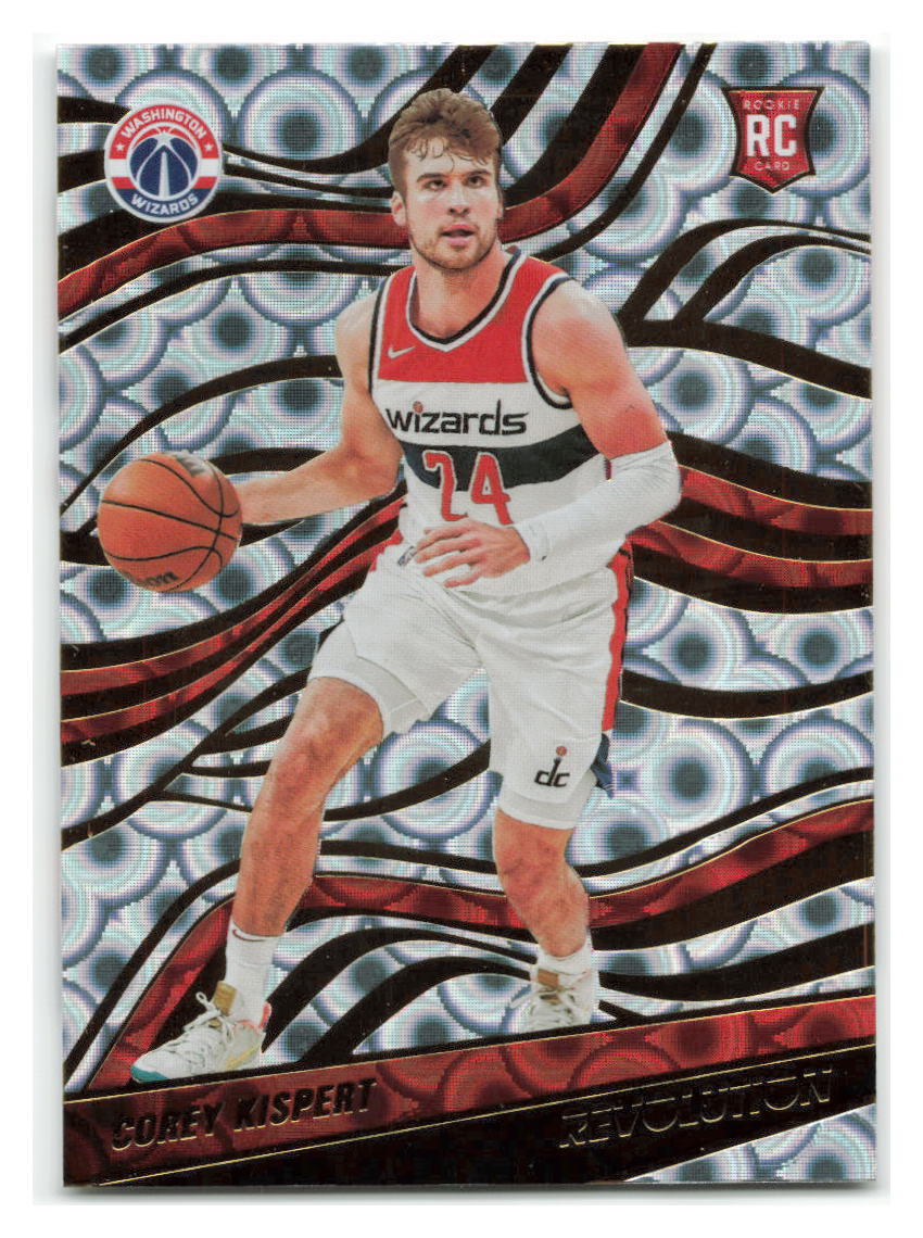 Corey Kispert 2021-22 Panini Revolution Groove Rookie SP #136-WIZARDS