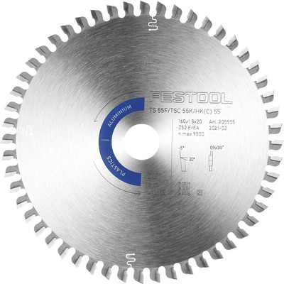 Festool Kreissägeblatt 160mm Spezial Sägeblatt 52 Zähne, Schnittbreite 1,8mm, HW