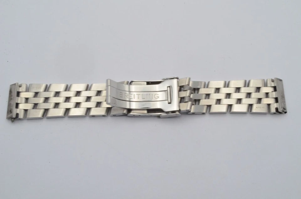 Banda piloto Breitling 22 mm 372A para Chronomat Evolution de colección rara Foto 3 de 3