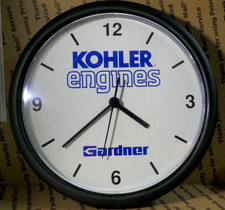 Kohler Small Engine ( Gardner)  Dealer advertising CLOCK Used works (C4)