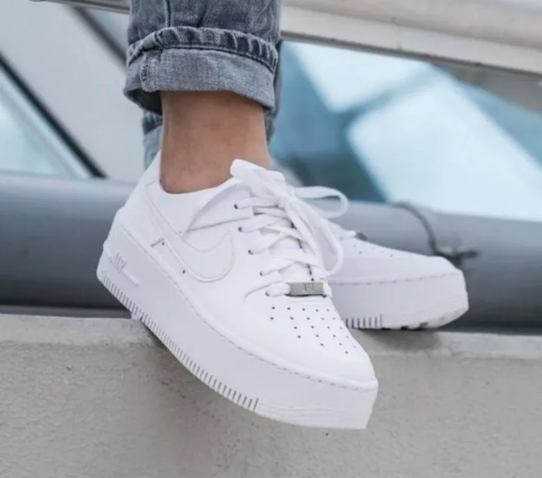 Nathaniel Ward proposición ajustar Nike Air Force 1 Sage Low White Women's Size 10.5 New No Box | eBay