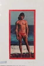 St. Bart's, Hot Man, Limited Edition 22'x15'x Hand Signed Fairchild Paris