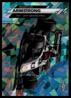 2020 Topps Chrome SAPPHIRE Formula 1 MARCUS ARMSTRONG AQUA