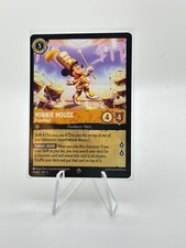 Minnie Mouse-Drum Major Lorcana Disney, Shimmering Super Rare Mint Reg