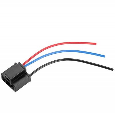 2-Pack H4 9003 HB2 Female Pigtail Connector Harness – Extension Sockets For Headlights/Fog Lights