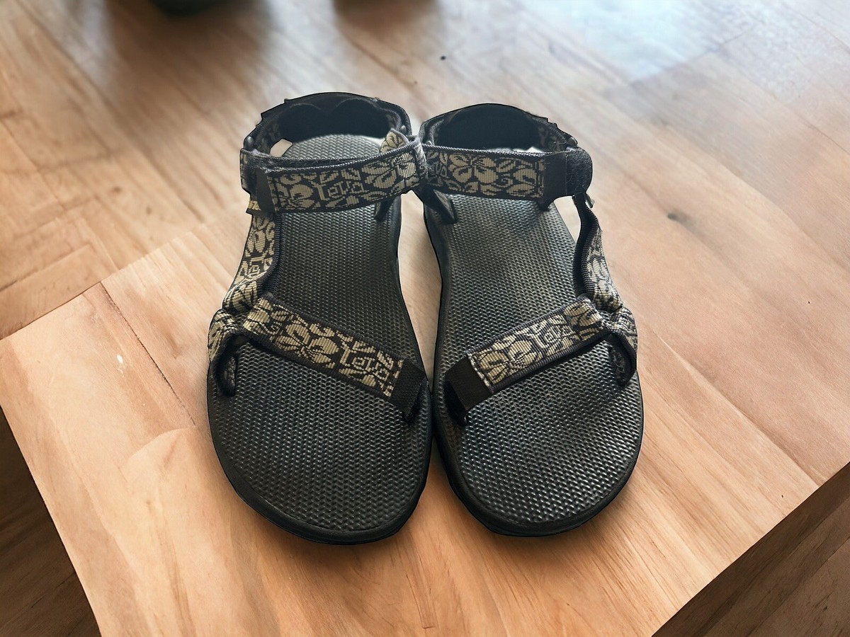 しょうTEVA Teva strap floral shoc pad 6402 Sport sandals Size 8 | eBay