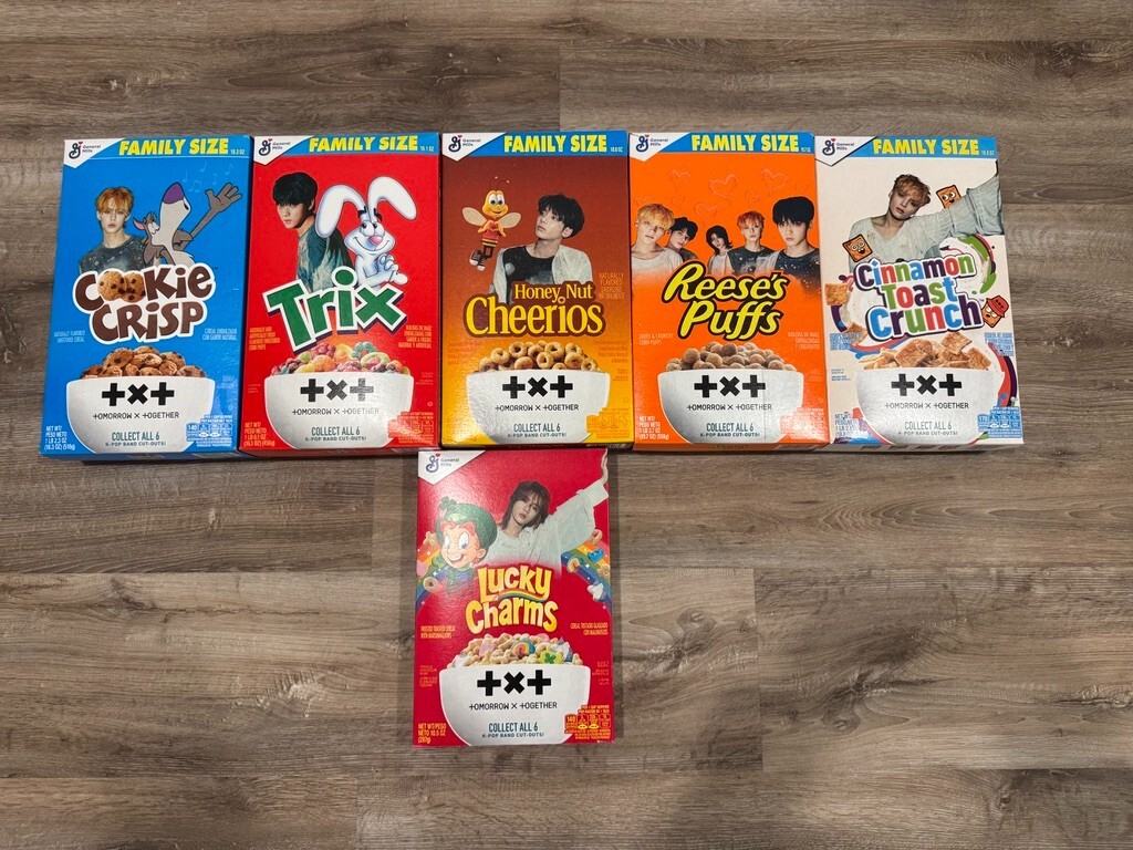 TXT ヨンジュン アメリカ限定 シリアル 特典 トレカ Cereal TXT ヨンジュン アメリカ限定 シリアル 特典 トレカ Cereal