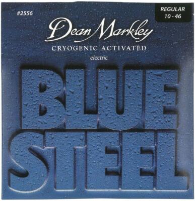 Dean Markley 2556 Blue Steel Electric Guitar Strings, 10-46, Regular