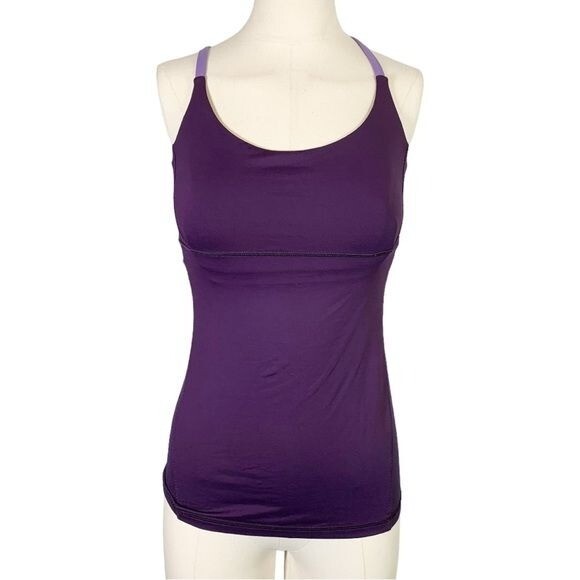 ヨガ lululemon - lululemon tank top size4 *outlet* Lululemon Womens Tank Top Size 4 Yoga Purple | eBay