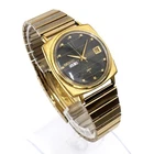 Vintage 1968 Seiko DX Automatic Sealion Weekdater 25J Black Dial Orig Bracelet