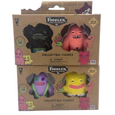 Fuggler Patrick & SpongeBob 2-Pack Figures Complete Set Funny Ugly Monsters
