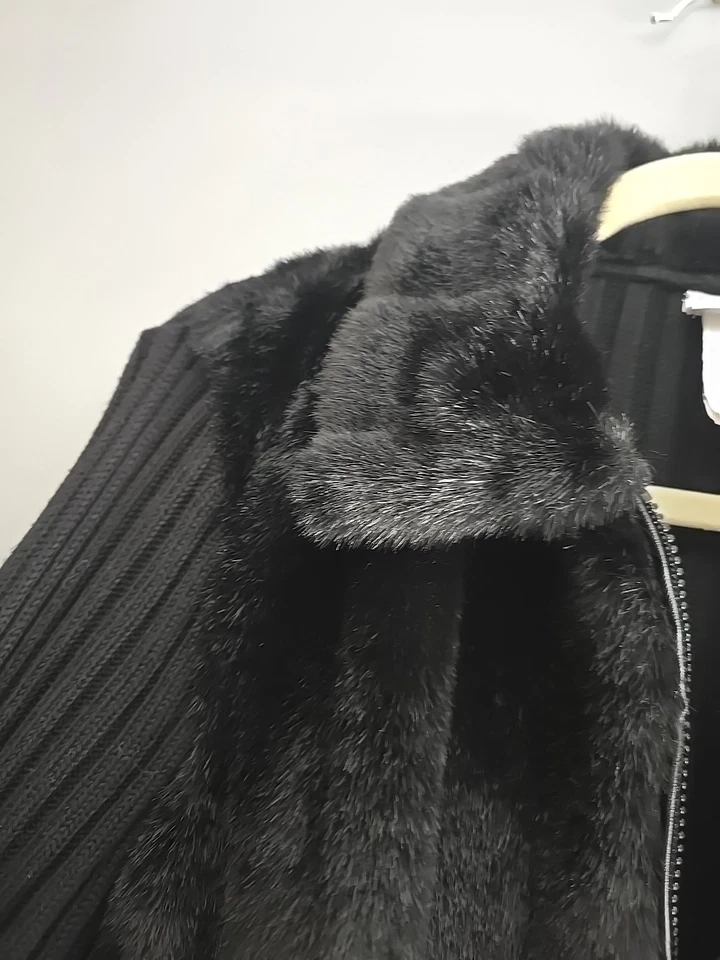 Chaqueta De Colección Y2k Moda Insecto Piel Sintética Preppy Grunge Capricho Mujer Talla Grande Foto 4 de 4