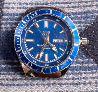TechnoMarine Geneve Citizen Date/Day Chronograph 100m Divers Watch Face No Band