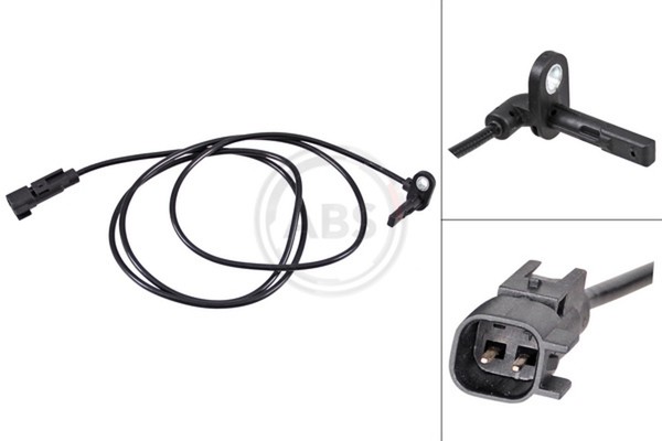ABS Sensor Raddrehzahl A.B.S. 31714 FüR Opel Insignia Saab YS3G G09 Sports LPG-image