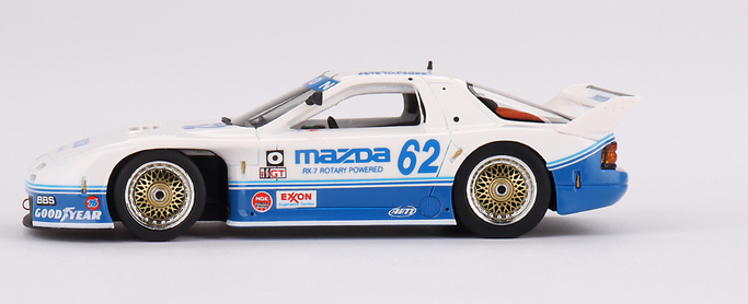 TSM MODEL - MAZDA RX-7 GTO #62 Mazda Motorsport IMSA 2nd Road
