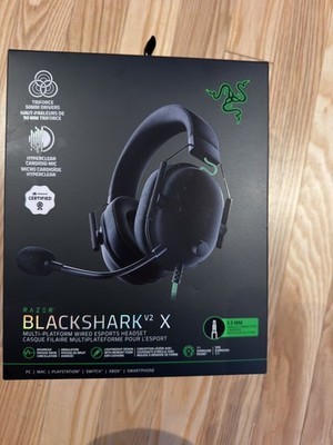 Razer Blackshark V2 X Black Over the Ear Wired Gaming Headset RZ04-03240100-R3U1