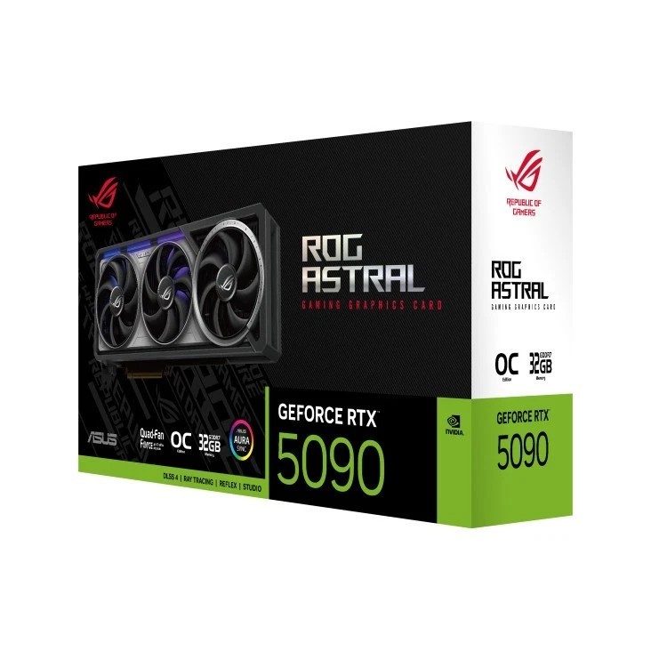ASUS ROG Astral GeForce RTX 5090 32GB GDDR7 OC Edition Graphics Card 4K/8K Game
