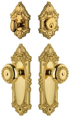 Grandeur GVCPAR_SP_ESET_238 Grande Victorian Solid Brass Single - Brass