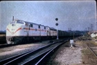 IRK4557:Railroad Train Slide - Seaboard Locomotive #3017