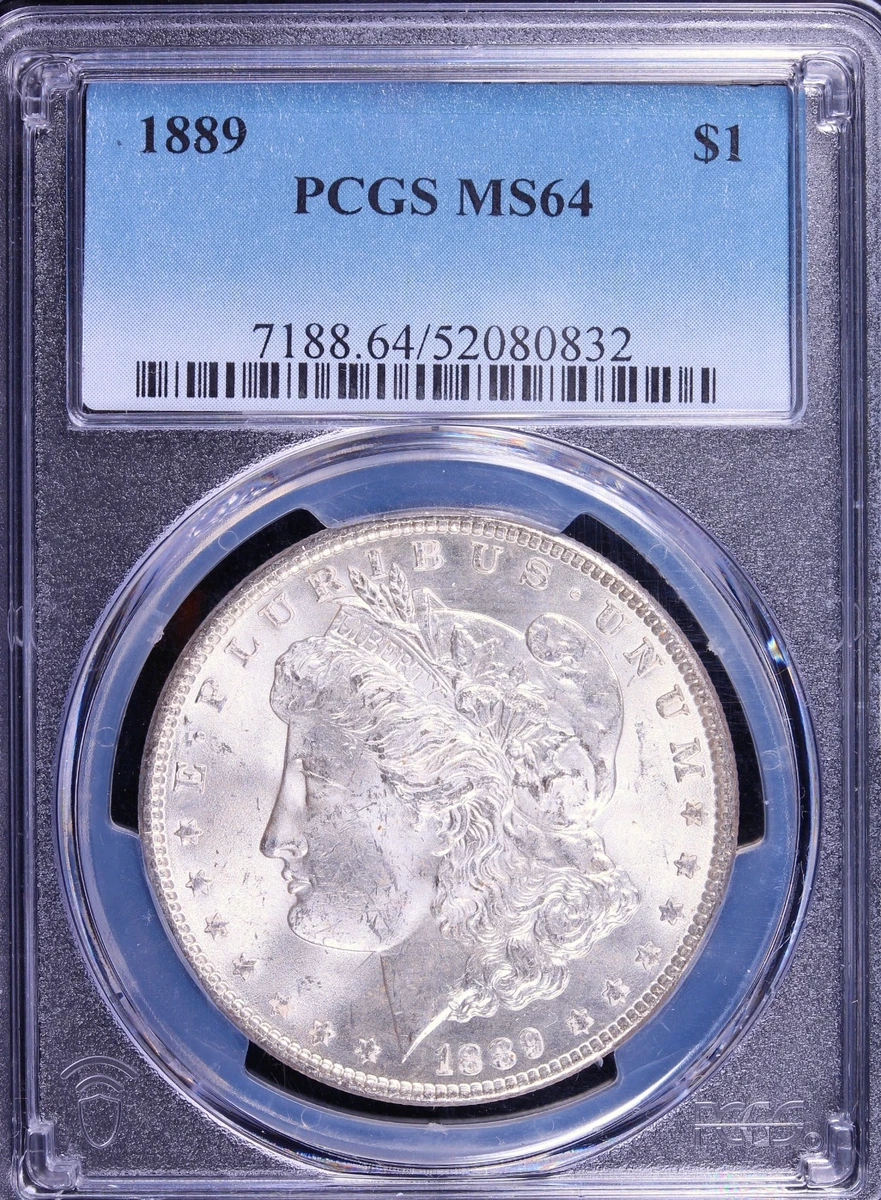 MS 64 Graded 1889 Year Morgan US Dollars (1878-1921) for sale | eBay