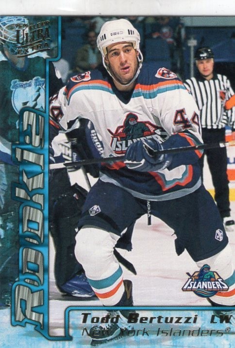 TODD BERTUZZI 1995-96 FLEER ULTRA EXTRA HOCKEY RC ROOKIE # 331