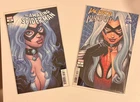 Jackpot & Black Cat #2 Amazing Spider-Man #36 1:25 NM Variants SIGNED Art Adams
