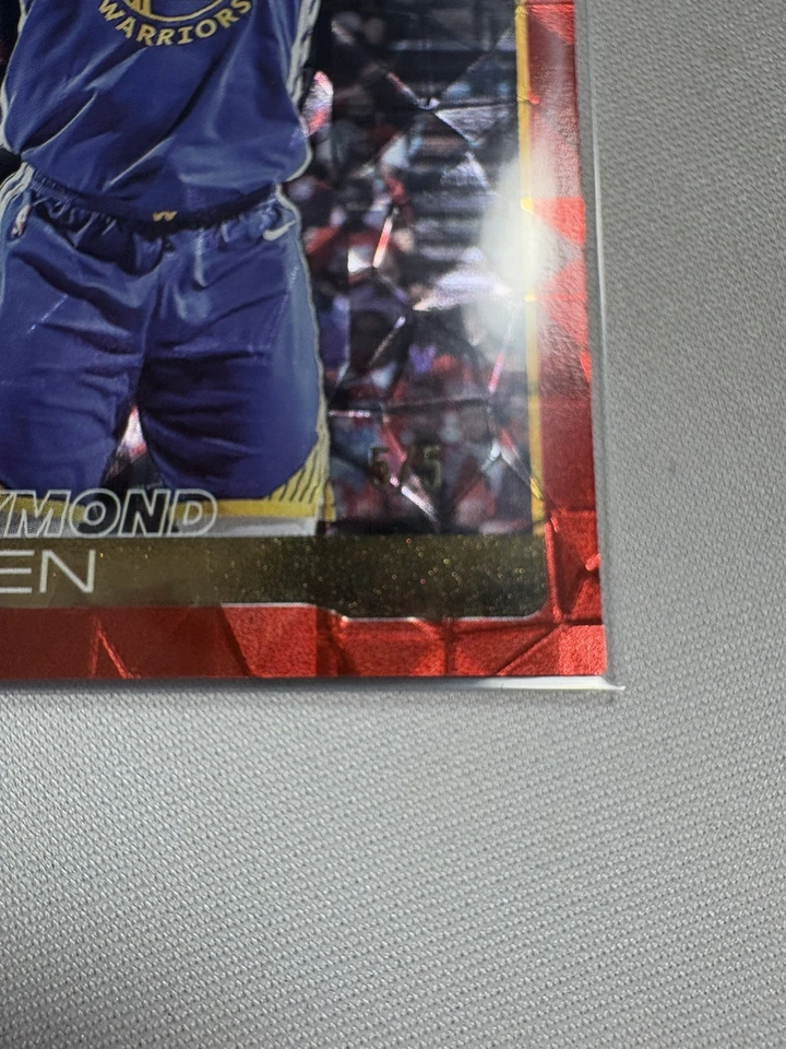 2025-26 Topps NBA Draymond Green Diamante RED Ice #5/5 SSP Rare - Image 3 of 3