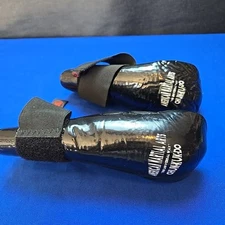 ATA MARTIAL ARTS KARATE TAEKWONDO GEAR-BLACK Sz Med MACHO PUNCH GLOVES MITTS 