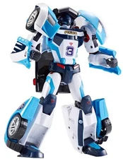 Tobot V Tornado Athlon Transforming Police Car Robot Action Figure Toy IN BOX