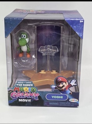 *FREE SHIP* 1.5'' YOSHI Star Spring Super Mario Galaxy Movie Nintendo Jakks