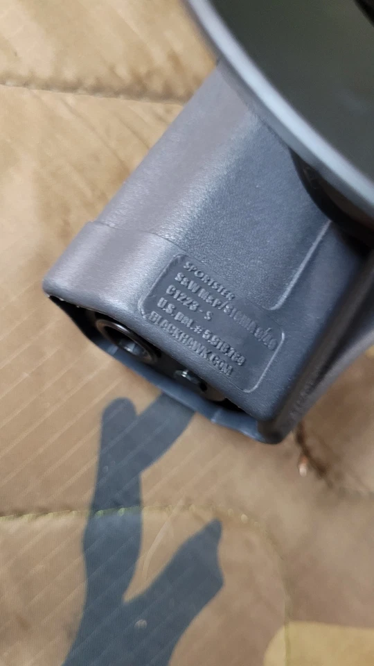 Smith&Wesson M&P Blackhawk Serpa Funda Derecha Búho Negro Polímero Paleta Foto 3 de 4